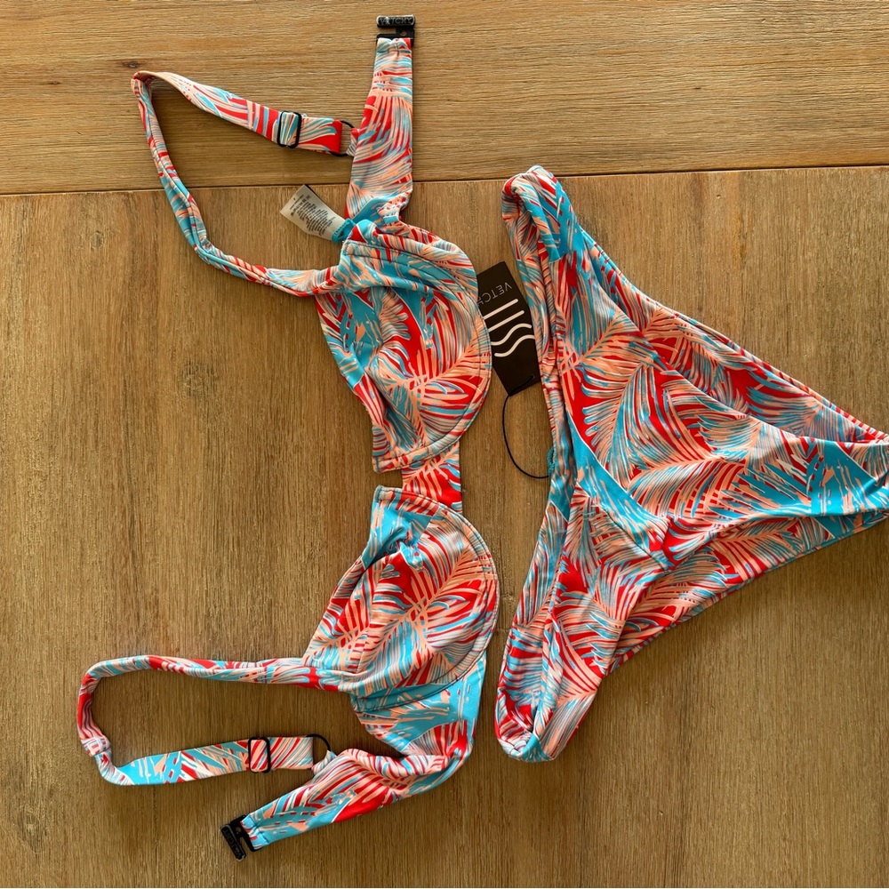Vix Women's Tropical Print Bikini